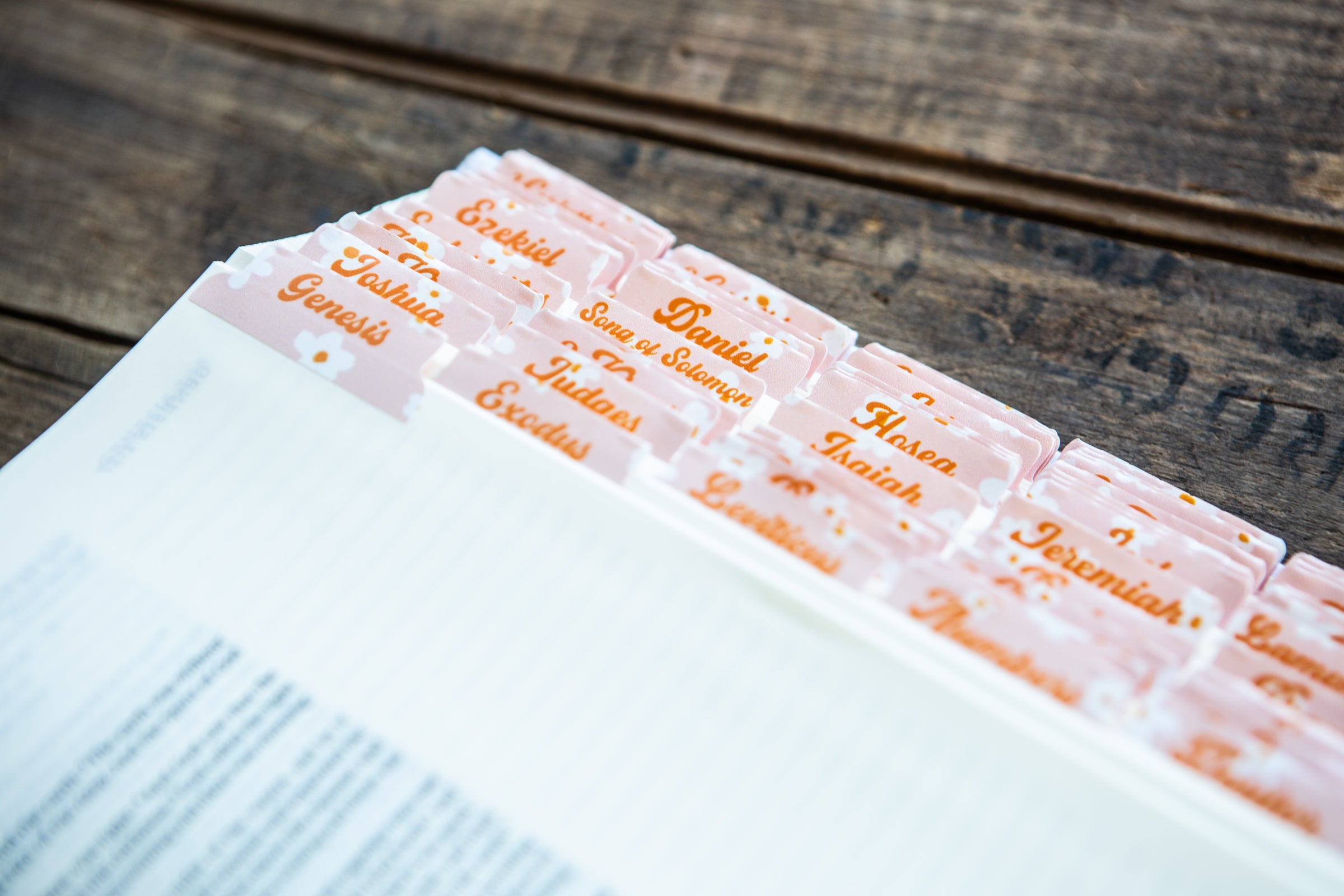 Daisy Girl Bible Tabs Kingfolk Co Wholesale