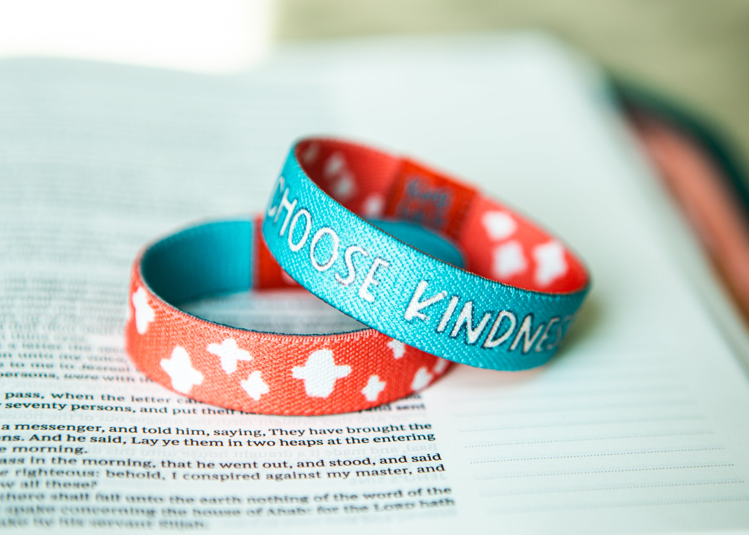 Choose Kindness KID'S SIZE Stretchy Bracelet Kingfolk Co Wholesale